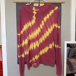 Urban outfitters knitted tie dye sweater